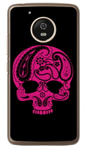 Paisley skull �u���b�N �i�N���A�j design by ROTM Moto G5 XT1676 MVNO�X�}�z�iSIM�t���[�[���j SECOND SKIN moto g5 �P�[�X moto g5 �J�o�[ motog5 �P�[�X motog5 �J�o�[ ���g g5 �P�[�X ���g g5 �J�o�[ ���gg5�P�[�X ��