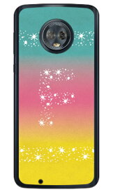 Cf LTD アロハ イニシャル トロピカル F （クリア） Moto G6 XT1925 MVNOスマホ（SIMフリー端末） Coverfull moto g6 ケース moto g6 カバー motog6 ケース motog6 カバー モト g6 ケース モト g6 カバー モトg6ケース モトg6カバー 送料無料