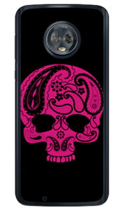 Paisley skull �u���b�N �i�N���A�j design by ROTM Moto G6 XT1925 MVNO�X�}�z�iSIM�t���[�[���j SECOND SKIN moto g6 �P�[�X moto g6 �J�o�[ motog6 �P�[�X motog6 �J�o�[ ���g g6 �P�[�X ���g g6 �J�o�[ ���gg6�P�[�X ��
