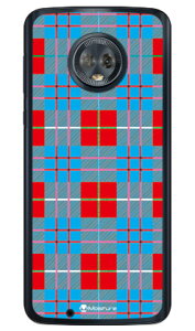 Tartan check ���b�h �i�N���A�j design by Moisture Moto G6 XT1925 MVNO�X�}�z�iSIM�t���[�[���j SECOND SKIN moto g6 �P�[�X moto g6 �J�o�[ motog6 �P�[�X motog6 �J�o�[ ���g g6 �P�[�X ���g g6 �J�o�[ ���gg6�P�[�X ��