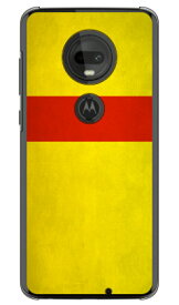 Cf LTD ダービーコレクション 競馬 騎手 勝負服 45 黄・赤一本輪・黄袖 （クリア） moto g7 XT1962 MVNOスマホ（SIMフリー端末） Coverfull mvno simフリー 携帯 motog7 モトローラ スマホ moto g7 xt1962 moto g7 ケース moto g7 送料無料