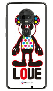 Love Panda �i�N���A�j design by Moisture moto g7 XT1962 MVNO�X�}�z�iSIM�t���[�[���j SECOND SKIN �n�[�h�P�[�X mvno sim�t���[ �g�� motog7 ���g���[�� �X�}�z moto g7 xt1962 moto g7 �P�[�X moto g7 �J�o�[ ���g���[�� m