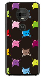 SINDEE �uCat-World �i�u���b�N�j�v �i�N���A�j moto g7 XT1962 MVNO�X�}�z�iSIM�t���[�[���j SECOND SKIN �n�[�h�P�[�X mvno sim�t���[ �g�� motog7 ���g���[�� �X�}�z moto g7 xt1962 moto g7 �P�[�X moto g7 �J�o�[ ��