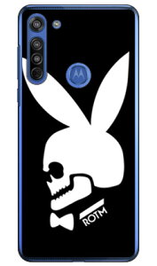 Bunny bone �u���b�N �i�N���A�j design by ROTM moto g8 XT2045 MVNO�X�}�z�iSIM�t���[�[���j SECOND SKIN �n�[�h�P�[�X moto g8 �P�[�X moto g8 �J�o�[ ���gg8 �P�[�X ���gg8 �J�o�[ ���g�W�[8 �P�[�X ���g�W�[8 �J