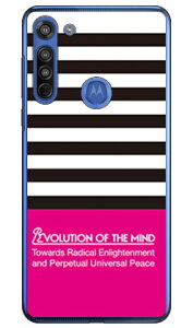 Panel border �u���b�N×�s���N �i�N���A�j design by ROTM moto g8 XT2045 MVNO�X�}�z�iSIM�t���[�[���j SECOND SKIN �n�[�h�P�[�X moto g8 �P�[�X moto g8 �J�o�[ ���gg8 �P�[�X ���gg8 �J�o�[ ���g�W�[8 �P�[�X ���g