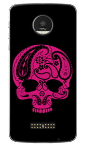 Paisley skull �u���b�N �i�N���A�j design by ROTM Moto Z XT1650 MVNO�X�}�z�iSIM�t���[�[���j SECOND SKIN moto z xt1650 �P�[�X moto z xt1650 �J�o�[ ���g�[�b�gxt�P�[�X ���g�[�b�gxt�J�o�[ motozxt�P�[�X motozxt�J�o