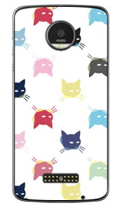 SINDEE �uCat-World �i�z���C�g�j�v �i�N���A�j Moto Z XT1650 MVNO�X�}�z�iSIM�t���[�[���j SECOND SKIN moto z xt1650 �P�[�X moto z xt1650 �J�o�[ ���g�[�b�gxt�P�[�X ���g�[�b�gxt�J�o�[ motozxt�P�[�X motozxt�J�o