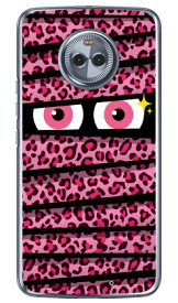 ミイラくん レオパードピンク （クリア） Moto X4 XT1900 MVNOスマホ（SIMフリー端末） YESNO moto x4 ケース moto x4 カバー motox4 ケース motox4 カバー モト x4 ケース モト x4 カバー モトx4ケース モトx4カバー simフリー 送料無料