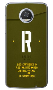 Cf LTD �~���^���[ �C�j�V���� �A���t�@�x�b�g R �J�[�L �i�N���A�j Moto Z2 Play XT1710 MVNO�X�}�z�iSIM�t���[�[���j Coverfull moto z2 play �P�[�X moto z2 play �J�o�[ motoz2play �P�[�X motoz2play �J�o�[ ���gz pla