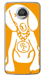Dog �I�����W×�z���C�g design by ROTM �i�N���A�j Moto Z2 Play XT1710 MVNO�X�}�z�iSIM�t���[�[���j SECOND SKIN moto z2 play �P�[�X moto z2 play �J�o�[ motoz2play �P�[�X motoz2play �J�o�[ ���gz play �P�[�X ���gz play 