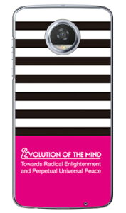 Panel border �u���b�N×�s���N �i�N���A�j design by ROTM Moto Z2 Play XT1710 MVNO�X�}�z�iSIM�t���[�[���j SECOND SKIN moto z2 play �P�[�X moto z2 play �J�o�[ motoz2play �P�[�X motoz2play �J�o�[ ���gz play �P�[�X ���gz