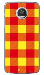 Buffalo check �C�G���[ �i�N���A�j design by Moisture Moto Z2 Play XT1710 MVNO�X�}�z�iSIM�t���[�[���j SECOND SKIN moto z2 play �P�[�X moto z2 play �J�o�[ motoz2play �P�[�X motoz2play �J�o�[ ���gz play �P�[�X ���gz ��