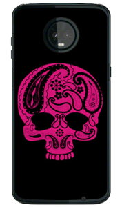 Paisley skull �u���b�N �i�N���A�j design by ROTM Moto Z3 Play XT1929 MVNO�X�}�z�iSIM�t���[�[���j SECOND SKIN moto z3 play �P�[�X moto z3 play �J�o�[ motoz3play �P�[�X motoz3play �J�o�[ ���gz3play �P�[�X ���gz3play �J