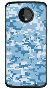 DIGITAL camouflage �u���[ �i�N���A�j design by Moisture Moto Z3 Play XT1929 MVNO�X�}�z�iSIM�t���[�[���j SECOND SKIN moto z3 play �P�[�X moto z3 play �J�o�[ motoz3play �P�[�X motoz3play �J�o�[ ���gz3play �P�[�X ���gz3pla