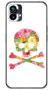 Flower skull �z���C�g �i�n�[�h�P�[�X�j design by ROTM Nothing Phone 1 SECOND SKINnothing phone 1 �P�[�X nothing phone(1) nothing phone �{�� �ی� nothing phone �P�[�X nothing phone1 �P�[�X nothing phone �n�[�h�P�[�X nothing ph