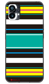 Moisture Stripe ブラック （ハードケース） design by Moisture Nothing Phone 1 SECOND SKINnothing phone 1 ケース nothing phone(1) nothing phone 本体 保護 nothing phone ケース nothing phone1 ケース nothing phone ハードケース nothing phone 送料無料