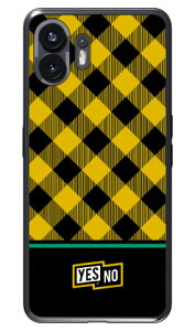 �u���b�N�`�F�b�N �C�G���[ Nothing Phone (2) (�\�t�gTPU) YESNO �P�[�X �J�o�[ �X�}�z�P�[�X �������� �ϏՌ� �v�����g �ی� �Ռ��z��