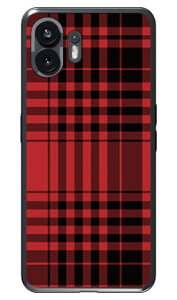 �`�F�b�N ���b�h×�u���b�N Nothing Phone (2) (�\�t�gTPU) SECOND SKIN �P�[�X �J�o�[ �X�}�z�P�[�X �������� �ϏՌ� �v�����g �ی� �Ռ��z��