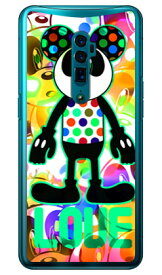 Code；C 「LOVE PANDA」 アクアマリン （クリア） OPPO Reno 10x Zoom MVNOスマホ（SIMフリー端末） SECOND SKIN oppo スマホ oppo スマートフォン oppo スマホケース oppo スマホカバー オッポ スマホケース オッポ 送料無料