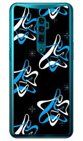 MHAK 「SPACER」 ブラック×ブルー （クリア） OPPO Reno 10x Zoom MVNOスマホ（SIMフリー端末） SECOND SKIN oppo スマホ oppo スマートフォン oppo スマホケース oppo スマホカバー オッポ スマホケース オッポ 送料無料