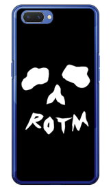 Face bone ブラック （クリア） design by ROTM OPPO R15 Neo MVNOスマホ（SIMフリー端末） SECOND SKIN oppo スマホ oppo スマートフォン oppo スマホケース oppo スマホカバー オッポ スマホケース オッポ スマホカバー フランスメーカー OPPO 送料無料