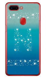 Cf LTD アロハ イニシャル オーシャン N （クリア） OPPO R15 Pro MVNOスマホ（SIMフリー端末） Coverfull oppo スマホ oppo スマートフォン oppo スマホケース oppo スマホカバー オッポ スマホケース オッポ スマホカバー 送料無料