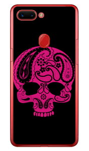 Paisley skull �u���b�N �i�N���A�j design by ROTM OPPO R15 Pro MVNO�X�}�z�iSIM�t���[�[���j SECOND SKIN oppo �X�}�z oppo �X�}�[�g�t�H�� oppo �X�}�z�P�[�X oppo �X�}�z�J�o�[ �I�b�| �X�}�z�P�[�X �I�b�| �X�}