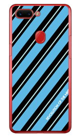 ROTM Stripe ターコイズ （クリア） design by ROTM OPPO R15 Pro MVNOスマホ（SIMフリー端末） SECOND SKIN oppo スマホ oppo スマートフォン oppo スマホケース oppo スマホカバー オッポ スマホケース オッポ スマホカバー 送料無料