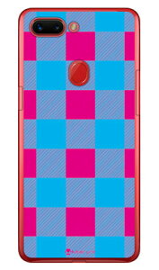 Buffalo check �s���N×�u���[ �i�N���A�j design by Moisture OPPO R15 Pro MVNO�X�}�z�iSIM�t���[�[���j SECOND SKIN oppo �X�}�z oppo �X�}�[�g�t�H�� oppo �X�}�z�P�[�X oppo �X�}�z�J�o�[ �I�b�| �X�}�z�P�[�X �I