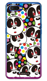 Panda Face （クリア） design by Moisture OPPO R17 Neo MVNOスマホ（SIMフリー端末） SECOND SKIN oppo スマホ oppo スマートフォン oppo スマホケース oppo スマホカバー オッポ スマホケース オッポ スマホカバー フランスメーカー OPPO 送料無料
