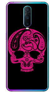 Paisley skull �u���b�N �i�N���A�j design by ROTM OPPO R17 Pro MVNO�X�}�z�iSIM�t���[�[���j SECOND SKIN oppo �X�}�z oppo �X�}�[�g�t�H�� oppo �X�}�z�P�[�X oppo �X�}�z�J�o�[ �I�b�| �X�}�z�P�[�X �I�b�| �X�}