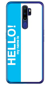 Hello my name is �V�A�� �i�\�t�gTPU�N���A�j OPPO A5 2020 MVNO�X�}�z�iSIM�t���[�[���j�E�y�V���o�C�� SECOND SKIN oppo �X�}�z oppo �X�}�[�g�t�H�� oppo �X�}�z�P�[�X oppo �X�}�z�J�o�[ �I�b�| �X�}�z�P�[