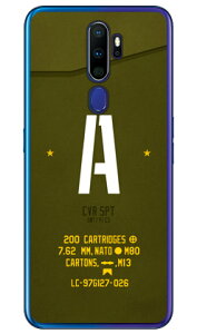 Cf LTD �~���^���[ �C�j�V���� �A���t�@�x�b�g A �J�[�L �i�N���A�j OPPO A5 2020 MVNO�X�}�z�iSIM�t���[�[���j�E�y�V���o�C�� Coverfull oppo �X�}�z oppo �X�}�[�g�t�H�� oppo �X�}�z�P�[�X oppo �X�}�z�J