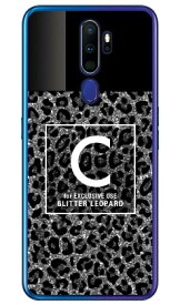 Cf LTD ヒョウ柄 ネイルボトル イニシャル C グレー （クリア） OPPO A5 2020 MVNOスマホ（SIMフリー端末）・楽天モバイル Coverfull oppo スマホ oppo スマートフォン oppo スマホケース oppo スマホカバー オッポ スマホケース オッポ 送料無料