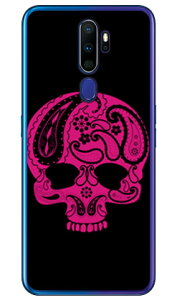 Paisley skull �u���b�N �i�N���A�j design by ROTM OPPO A5 2020 MVNO�X�}�z�iSIM�t���[�[���j�E�y�V���o�C�� SECOND SKIN oppo �X�}�z oppo �X�}�[�g�t�H�� oppo �X�}�z�P�[�X oppo �X�}�z�J�o�[ �I�b�| �X�}�z�P