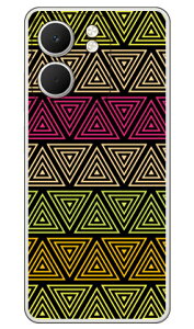 �g���C�A���O�� �C�G���[ (�N���A) OPPO A5x CPH2725 YESNO �{�� �ی� �n�[�h�P�[�X �X�}�z�J�o�[�@��������