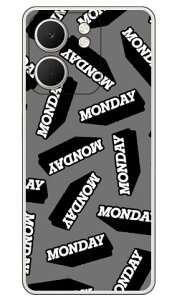 MONDAY �u���b�N (�N���A) OPPO A5x CPH2725 Coverfull �{�� �ی� �n�[�h�P�[�X �X�}�z�J�o�[�@��������