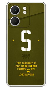 Cf LTD �~���^���[ �C�j�V���� �A���t�@�x�b�g S �J�[�L (�N���A) OPPO A5x CPH2725 Coverfull �{�� �ی� �n�[�h�P�[�X �X�}�z�J�o�[�@��������