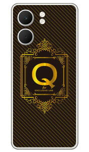 Cf LTD ���O�W���A���[�C�j�V���� Q �S�[���h�C�G���[ (�N���A) OPPO A5x CPH2725 Coverfull �{�� �ی� �n�[�h�P�[�X �X�}�z�J�o�[�@��������