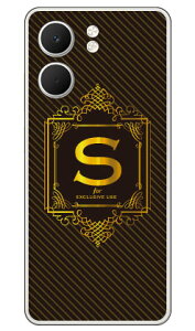 Cf LTD ���O�W���A���[�C�j�V���� S �S�[���h�C�G���[ (�N���A) OPPO A5x CPH2725 Coverfull �{�� �ی� �n�[�h�P�[�X �X�}�z�J�o�[�@��������