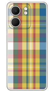 madras 06 (�N���A) OPPO A5x CPH2725 SECOND SKIN �{�� �ی� �n�[�h�P�[�X �X�}�z�J�o�[�@��������