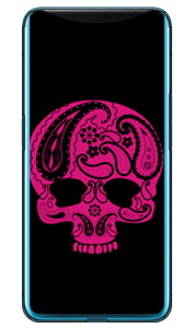 Paisley skull �u���b�N �i�N���A�j design by ROTM Find X MVNO�X�}�z�iSIM�t���[�[���j SECOND SKIN find x �X�}�z find x �X�}�[�g�t�H�� find x �X�}�z�P�[�X find x �X�}�z�J�o�[ �t�@�C���hX �X�}�z�P�[�X �t�@