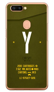 Cf LTD �~���^���[ �C�j�V���� �A���t�@�x�b�g Y �J�[�L �i�N���A�j OPPO R11s MVNO�X�}�z�iSIM�t���[�[���j Coverfull oppo �X�}�z oppo �X�}�[�g�t�H�� oppo �X�}�z�P�[�X oppo �X�}�z�J�o�[ �I�b�| �X�}�z