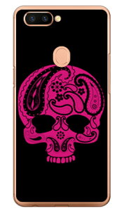 Paisley skull �u���b�N �i�N���A�j design by ROTM OPPO R11s MVNO�X�}�z�iSIM�t���[�[���j SECOND SKIN oppo �X�}�z oppo �X�}�[�g�t�H�� oppo �X�}�z�P�[�X oppo �X�}�z�J�o�[ �I�b�| �X�}�z�P�[�X �I�b�| �X�}�z