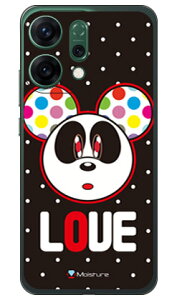 Love Panda �z���C�g�h�b�gOPPO Reno14 5G CPH2737 (�\�t�gTPU) SECOND SKIN �P�[�X �J�o�[ �X�}�z�P�[�X �������� �ϏՌ� �v�����g