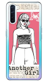 Hal Ikeda 「Another Girl コーラルレッド」 OPPO Reno3 A MVNOスマホ（SIMフリー端末）・Y!mobile・楽天モバイル SECOND SKIN oppo スマホ oppo スマートフォン oppo スマホケース oppo スマホカバー オッポ スマホケース オッポ スマホカバー 送料無料