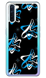 MHAK 「SPACER」 ブラック×ブルー （クリア） OPPO Reno3 A MVNOスマホ（SIMフリー端末）・Y!mobile・楽天モバイル SECOND SKIN oppo スマホ oppo スマートフォン oppo スマホケース oppo スマホカバー オッポ スマホケース オッポ スマホカバー 送料無料