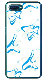 MHAK 「SPACER」 ホワイト×ブルー （クリア） OPPO Reno A MVNOスマホ（SIMフリー端末） SECOND SKIN oppo スマホ oppo スマートフォン oppo スマホケース oppo スマホカバー オッポ スマホケース オッポ スマホカバー フランスメーカー OPPO 送料無料