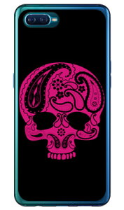 Paisley skull �u���b�N �i�\�t�gTPU�N���A�j design by ROTM OPPO Reno A MVNO�X�}�z�iSIM�t���[�[���j SECOND SKIN oppo �X�}�z oppo �X�}�[�g�t�H�� oppo �X�}�z�P�[�X oppo �X�}�z�J�o�[ �I�b�| �X�}�z�P�[�X �I