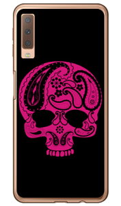 Paisley skull �u���b�N �i�\�t�gTPU�N���A�j design by ROTM Galaxy A7 MVNO�X�}�z�iSIM�t���[�[���j�E�y�V���o�C�� SECOND SKIN galaxy a7 �X�}�z galaxy a7 �X�}�[�g�t�H�� galaxy a7 �X�}�z�P�[�X galaxy a7 �X�}�z�J